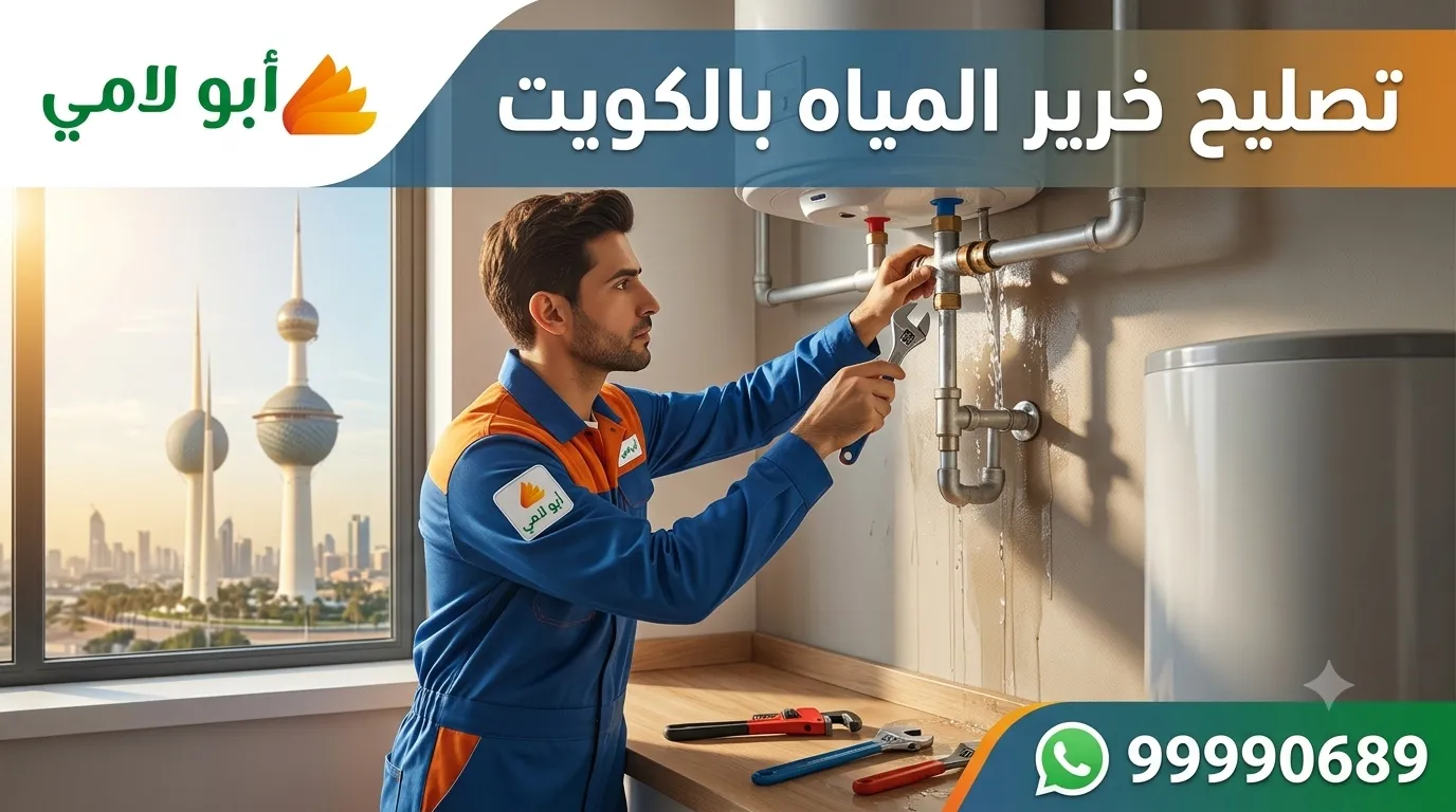 إصلاح تسربات المياه ضمن خدمة تصليح خرير المياه بالكويت
