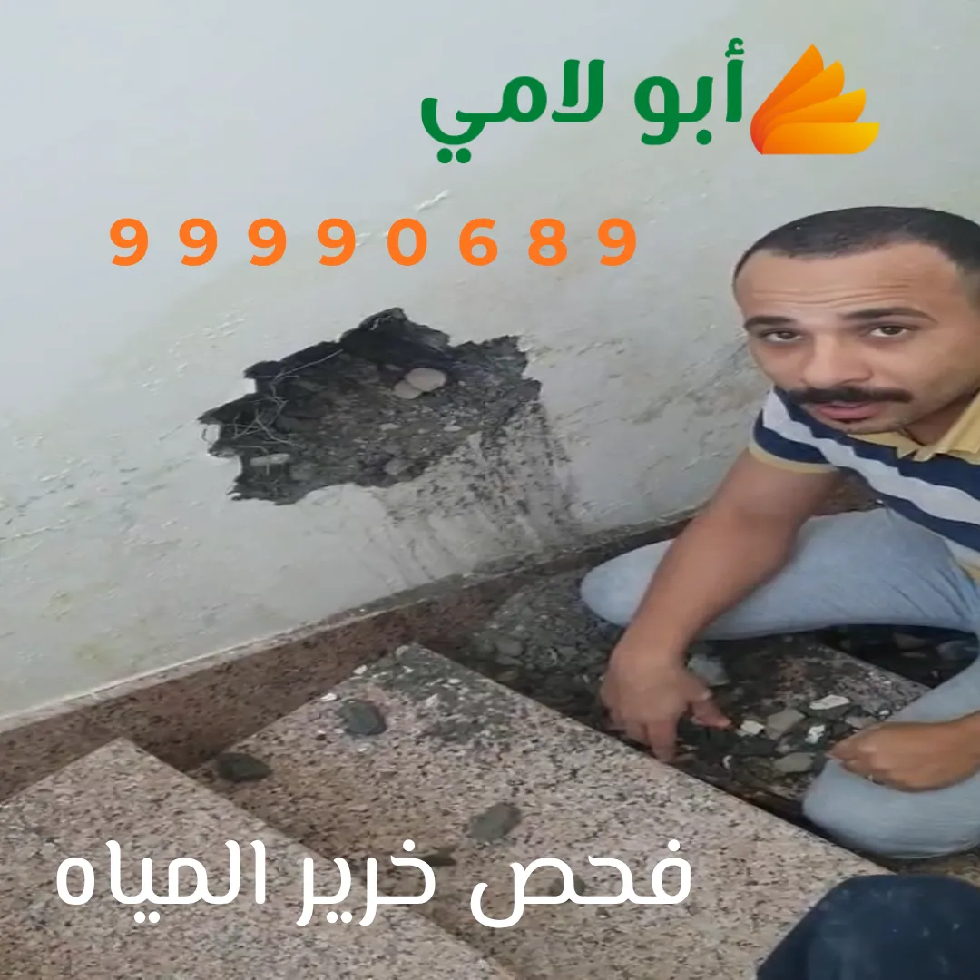 شركة أبو لامي تقدم خدمة فحص خرير المياه في الكويت