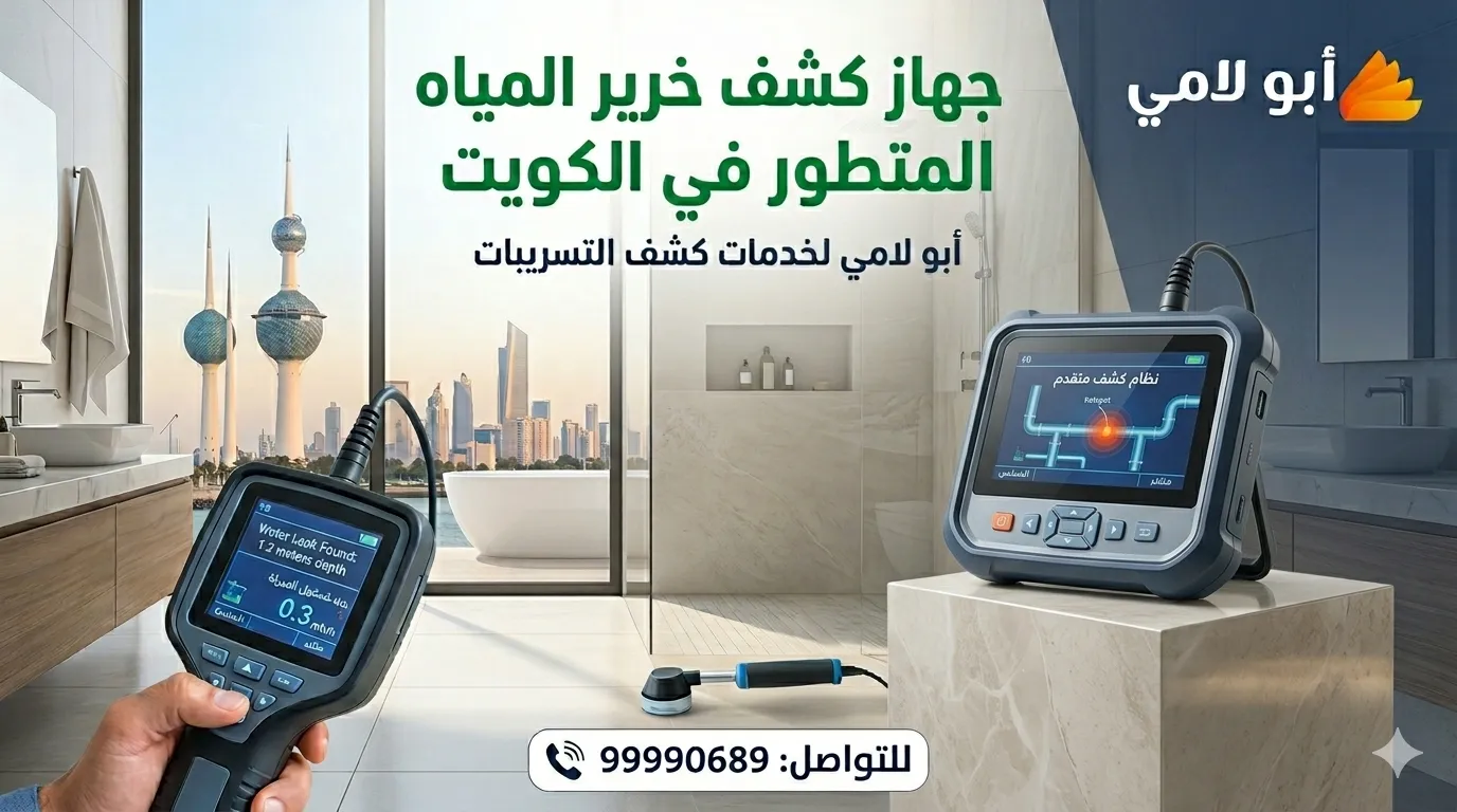 أحدث جهاز كشف خرير الماء في الكويت