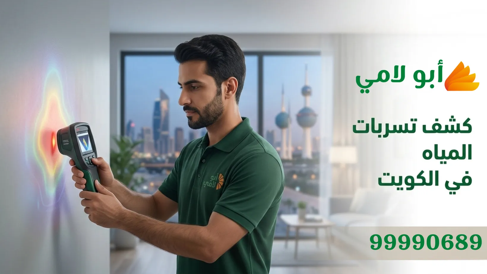 جهاز كشف تسربات المياه بدون تكسير